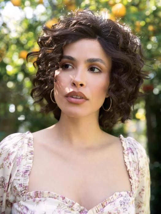 Wavy Wigs for Rectangle - Shaped Figures Attitude Wig by Rene of Paris | The Orchid Collection | Heat Friendly Synthetic Wavy Wigs for Rectangle - Shaped Figures Attitude Wig by Rene of Paris | The Orchid Collection | Heat Friendly Synthetic