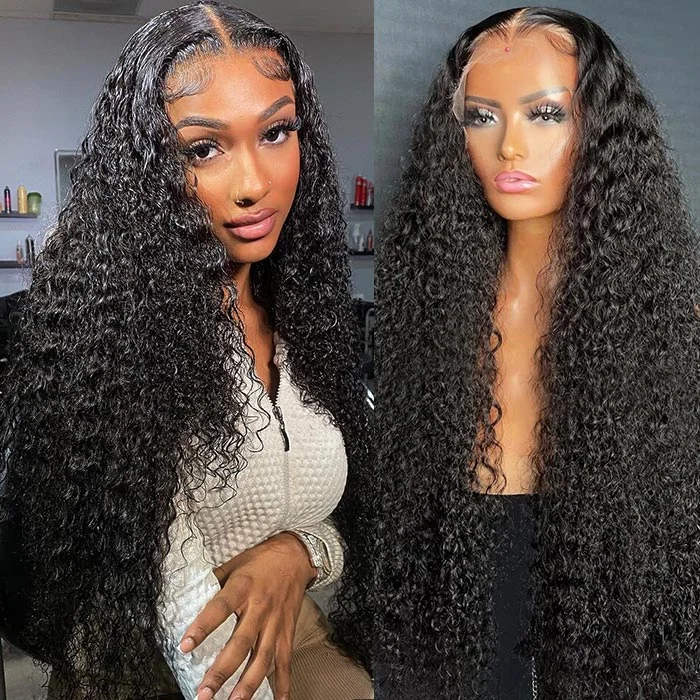 Lace - front curly wig for a seamless hairline Modern Show Brazilian Curly Human Hair Transparent HD Lace Front Wigs With Baby Hair For Black Women Lace - front curly wig for a seamless hairline Modern Show Brazilian Curly Human Hair Transparent HD Lace Front Wigs With Baby Hair For Black Women
