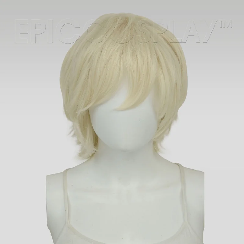 Short wig for daily office wear with a professional look Apollo - Platinum Blonde Wig