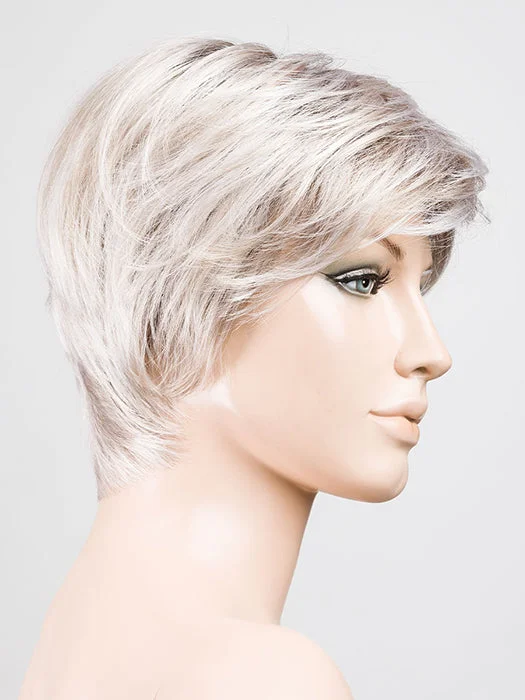 SILVER-BLONDE-ROOTED