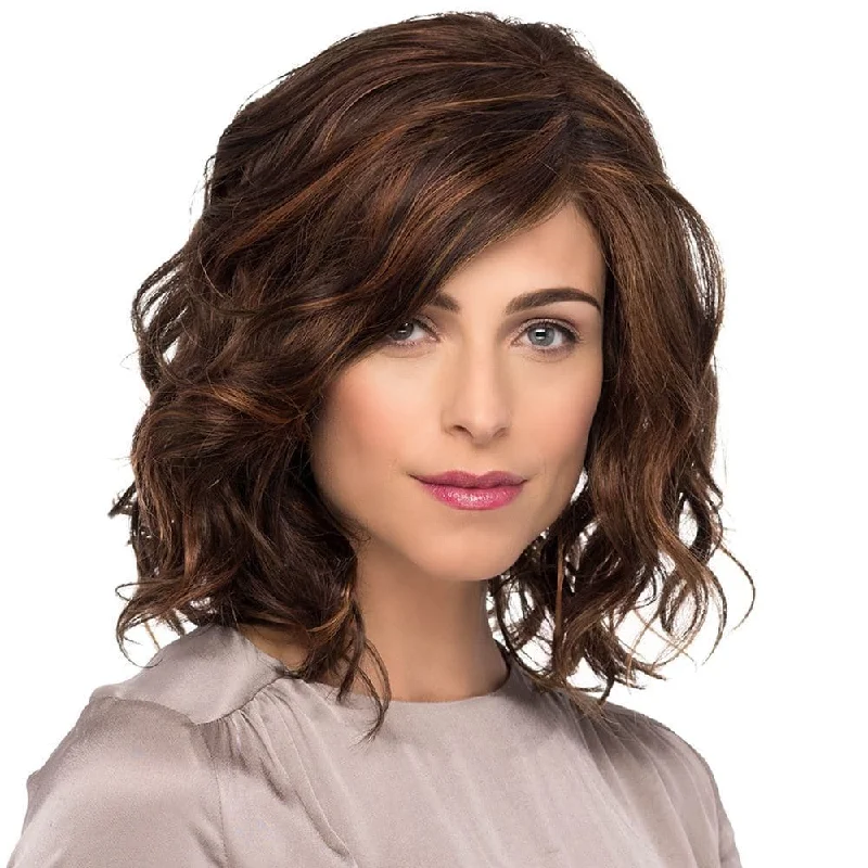 MH1226R4 Light Brn w/ Chunky Gold Blonde HL & Dark Brn Roots