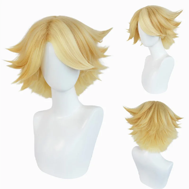 Bob Wigs for Cycling​ Cosplay Wig - Hazbin Hotel - Katie Killjoy
