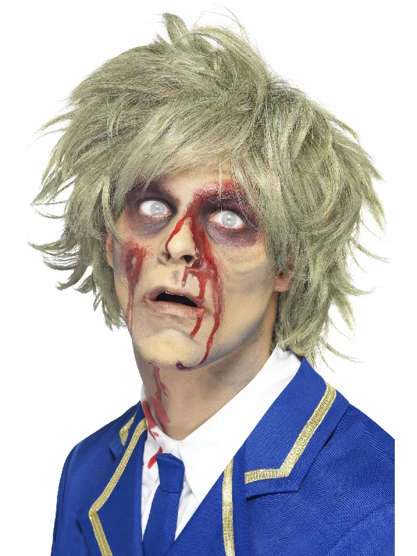 Short wig made from high - quality human hair for a luxurious feel Zombie Wig