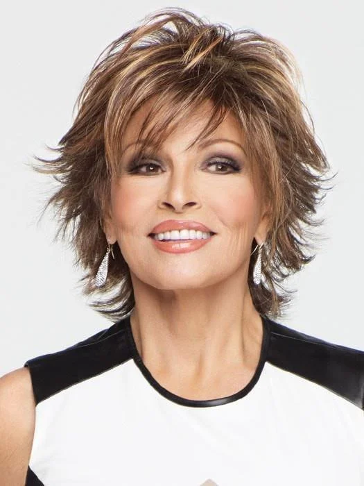 Medium - length wig with a side - part for a more flattering look Trend Setter Wig by Raquel Welch | Synthetic (Traditional Cap)