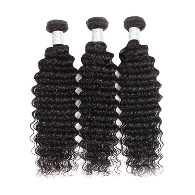 Wavy Wigs for Triangle - Shaped Figures Human 12A India Virgin Deep Curly Hair Bundle Wavy Wigs for Triangle - Shaped Figures Human 12A India Virgin Deep Curly Hair Bundle