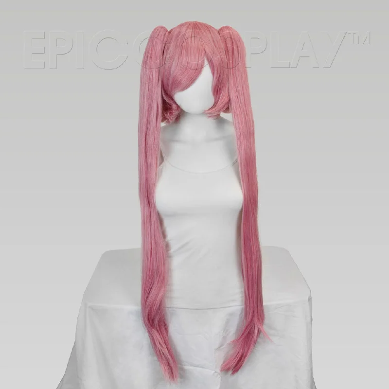 Long - length wig with a pre - plucked hairline for a more natural look Eos - Princess Pink Mix Wig