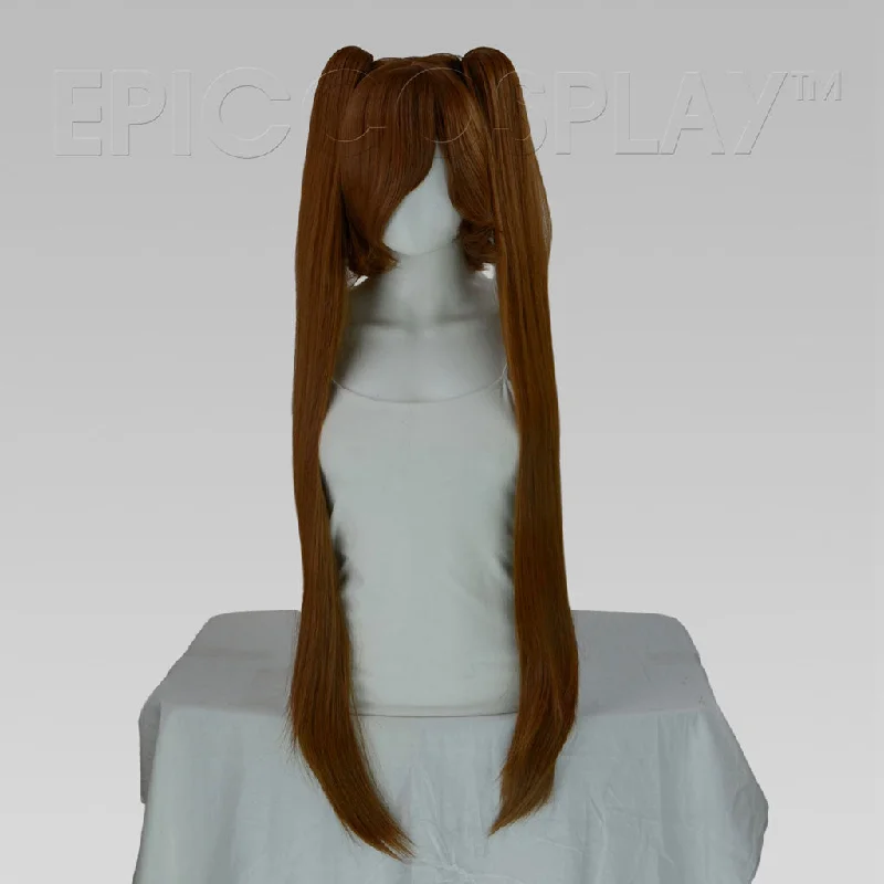 Long - length wig with a wavy texture for a beachy and romantic look Eos - Light Brown Wig