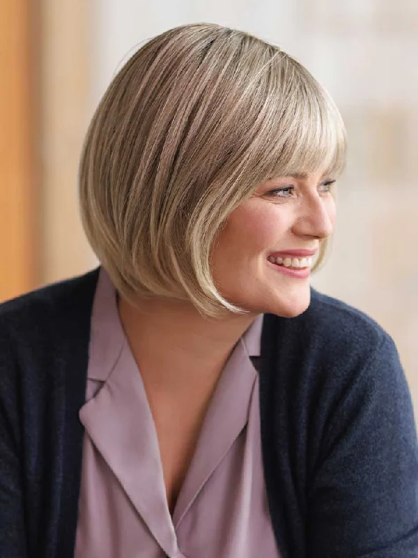 Bob Wigs for Vintage - Inspired Looks​ Bob Wigs with Pre - Plucked Hairlines for a Natural Look​ Aster wig - Sentoo Lotus Collection