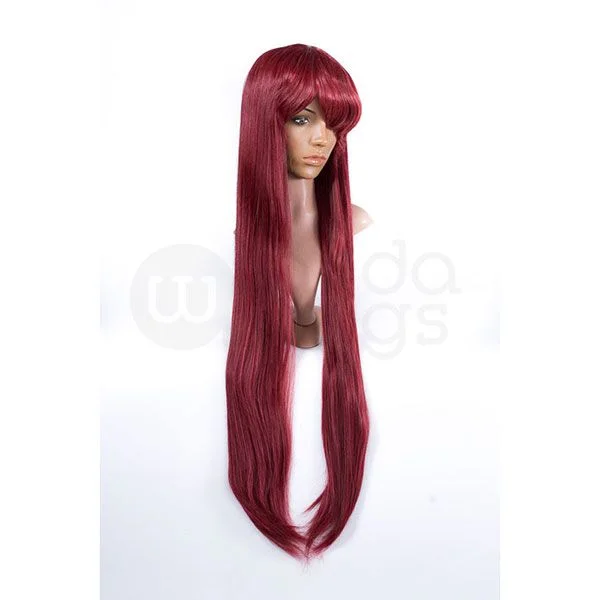 Long - length wig with a pre - plucked hairline for a more natural look Venus SILKY