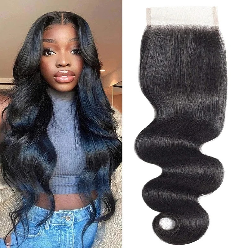 Fleeky Hair HD Lace Closure 10A Body Wave 4x4 5x5 6x6 HD Lace Closure
