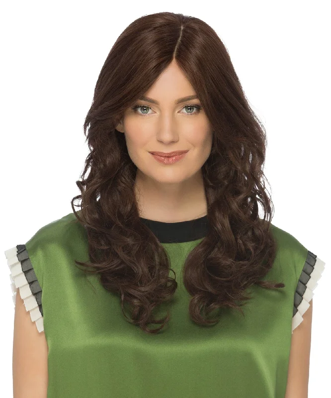 Bob Wigs for Horseback Riding​ Isabel French Part Mono Top Remi Human Hair Wig by Estetica