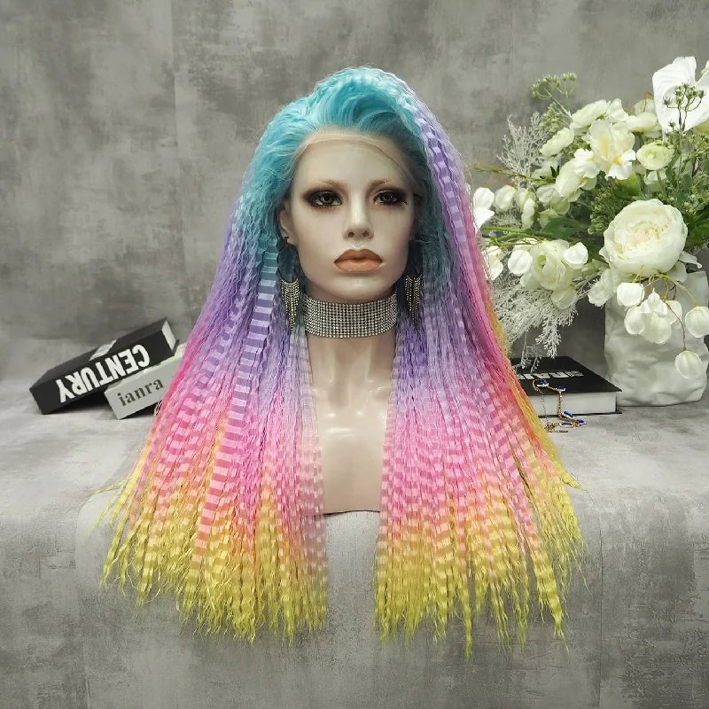 New Hairartistry -Colorful Synthetic Lace Front Wig Special Wig